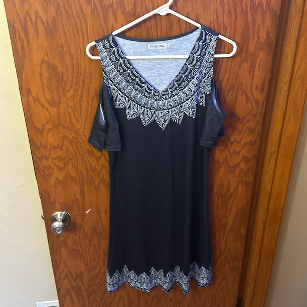 Misslook open shoulder dress